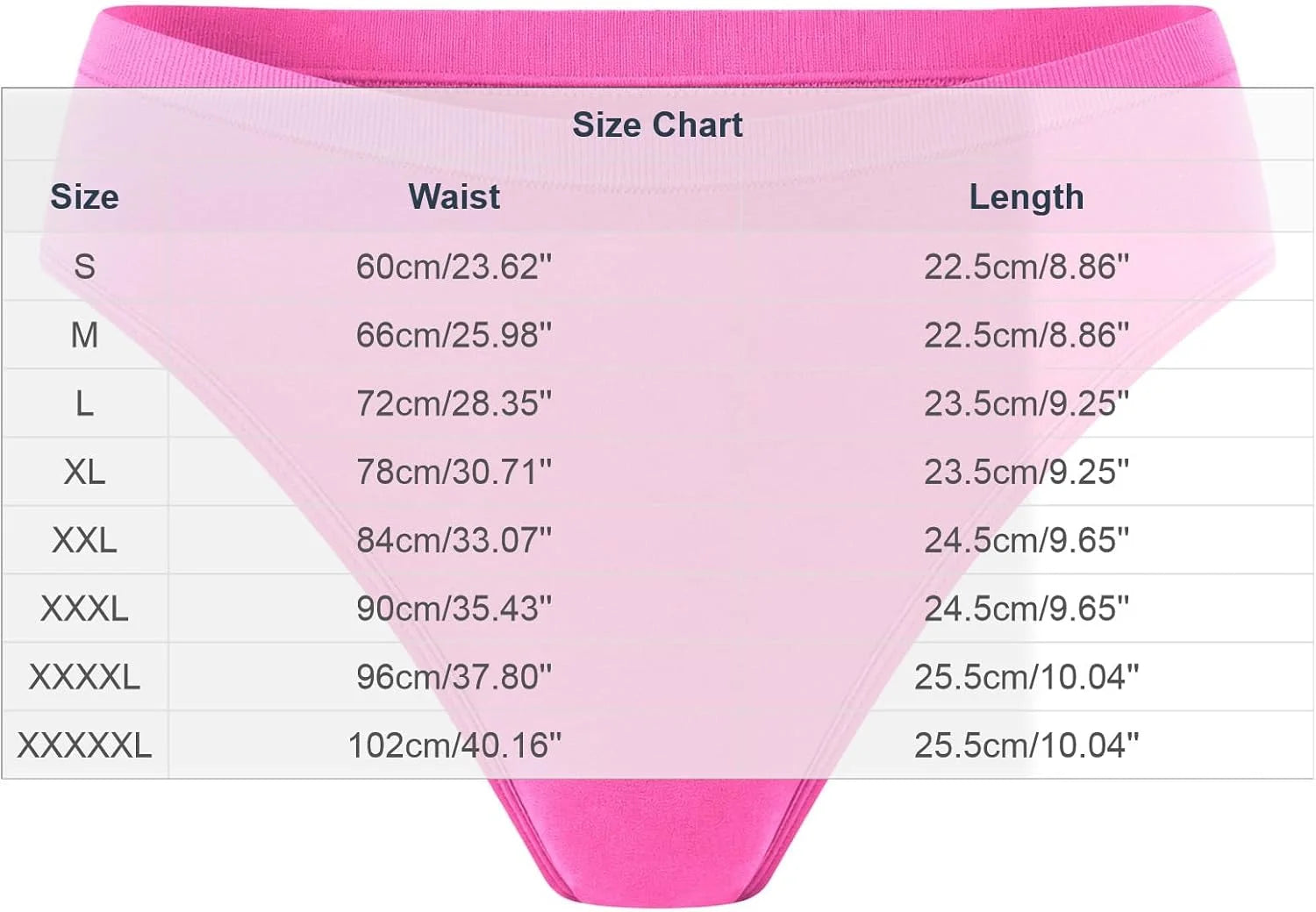 High Waisted Solid Underwear for Women Sexy Breathable Panties