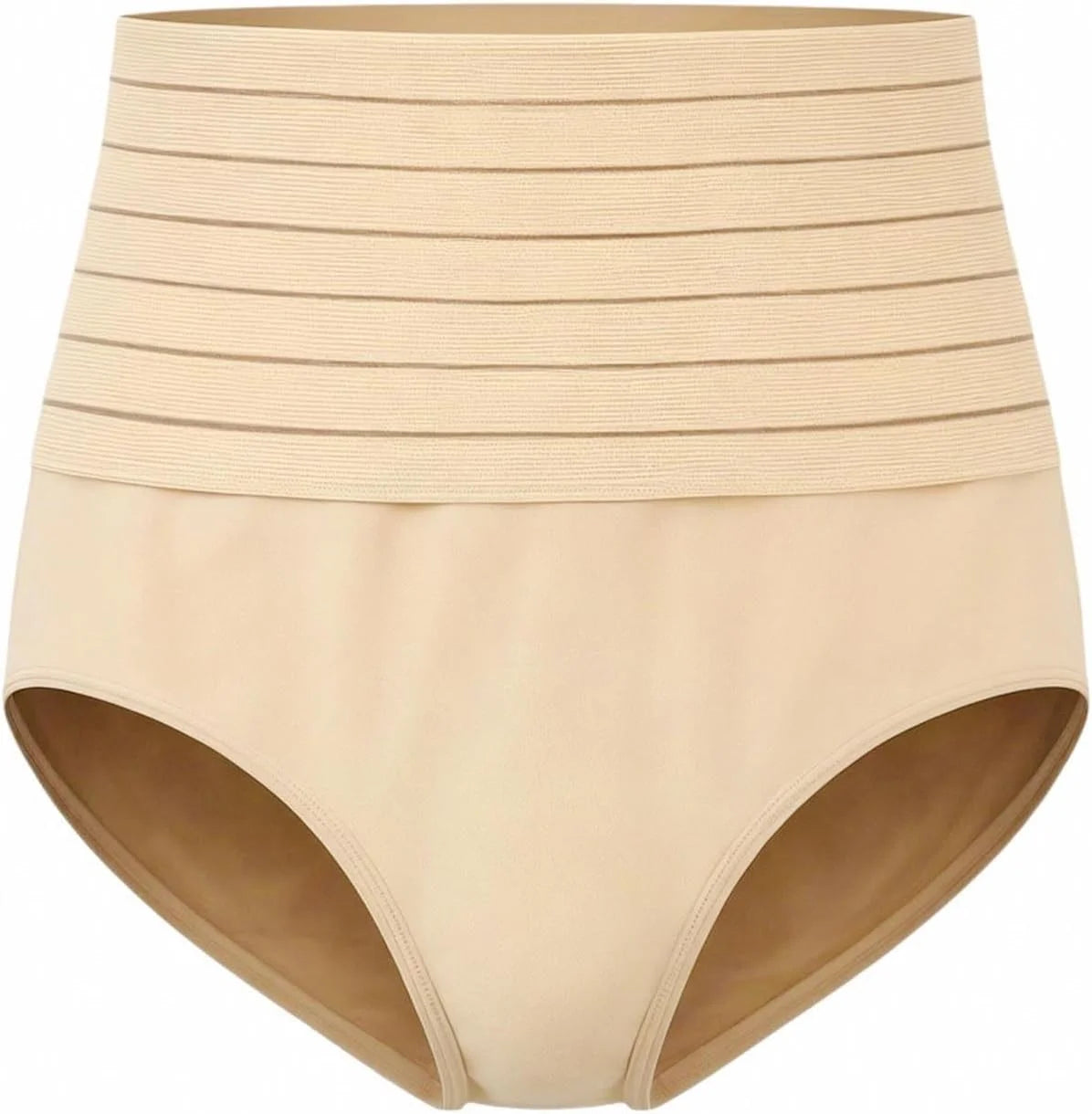 HGps8w Women's Tummy Control Shapewear Briefs - High Waisted Body Shaper Waist Cincher Underwear Panties