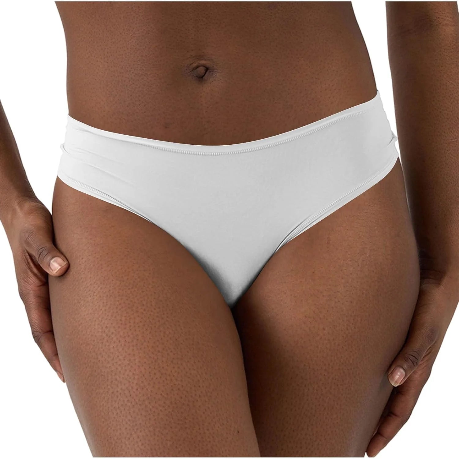 Seamless Solid Thong Panties for Women T Back Underwear