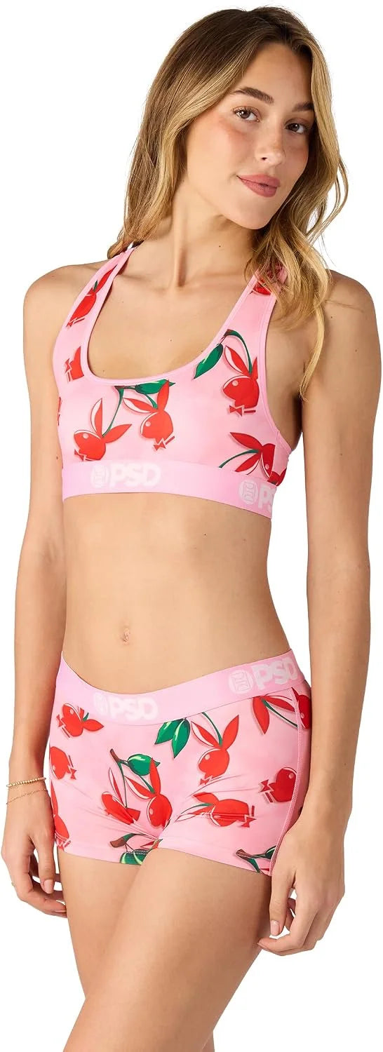 PSD Women's Various Print Boy Shorts - Full Coverage Women's Underwear - Comfortable Stretch Panties for Women