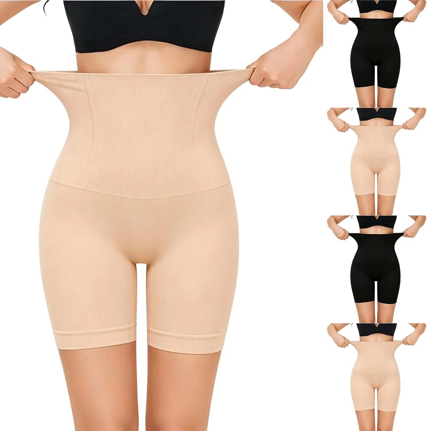 High Waisted Shapewear Shorts for Women Seamless Underwear