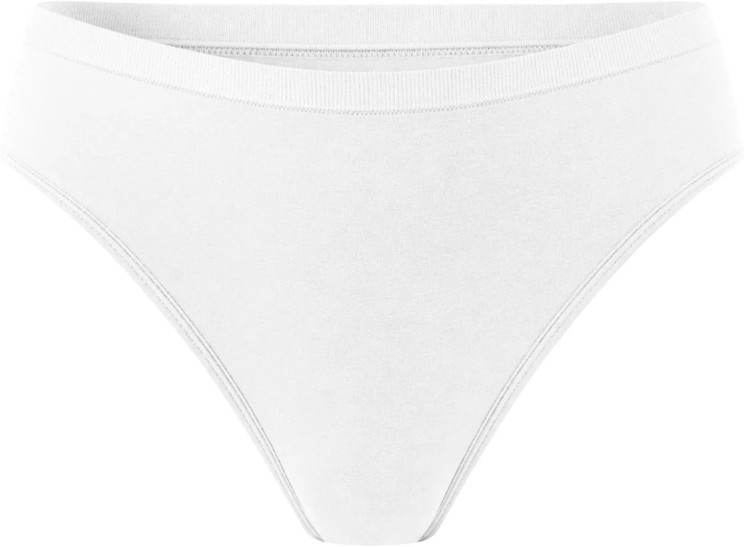 High Waisted Solid Underwear for Women Sexy Breathable Panties
