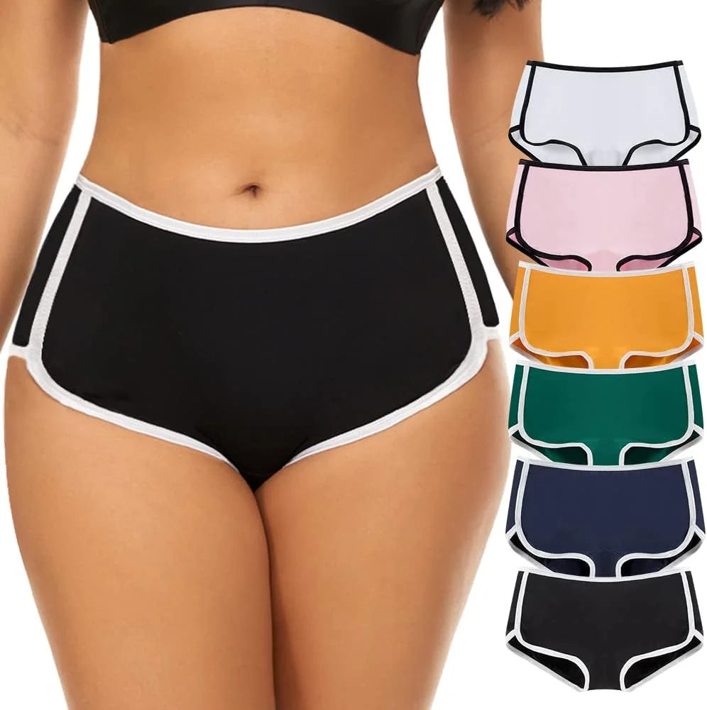 Mordlanka Women Boyshorts Underwear Cotton Panties Stretch Boxer Brief…
