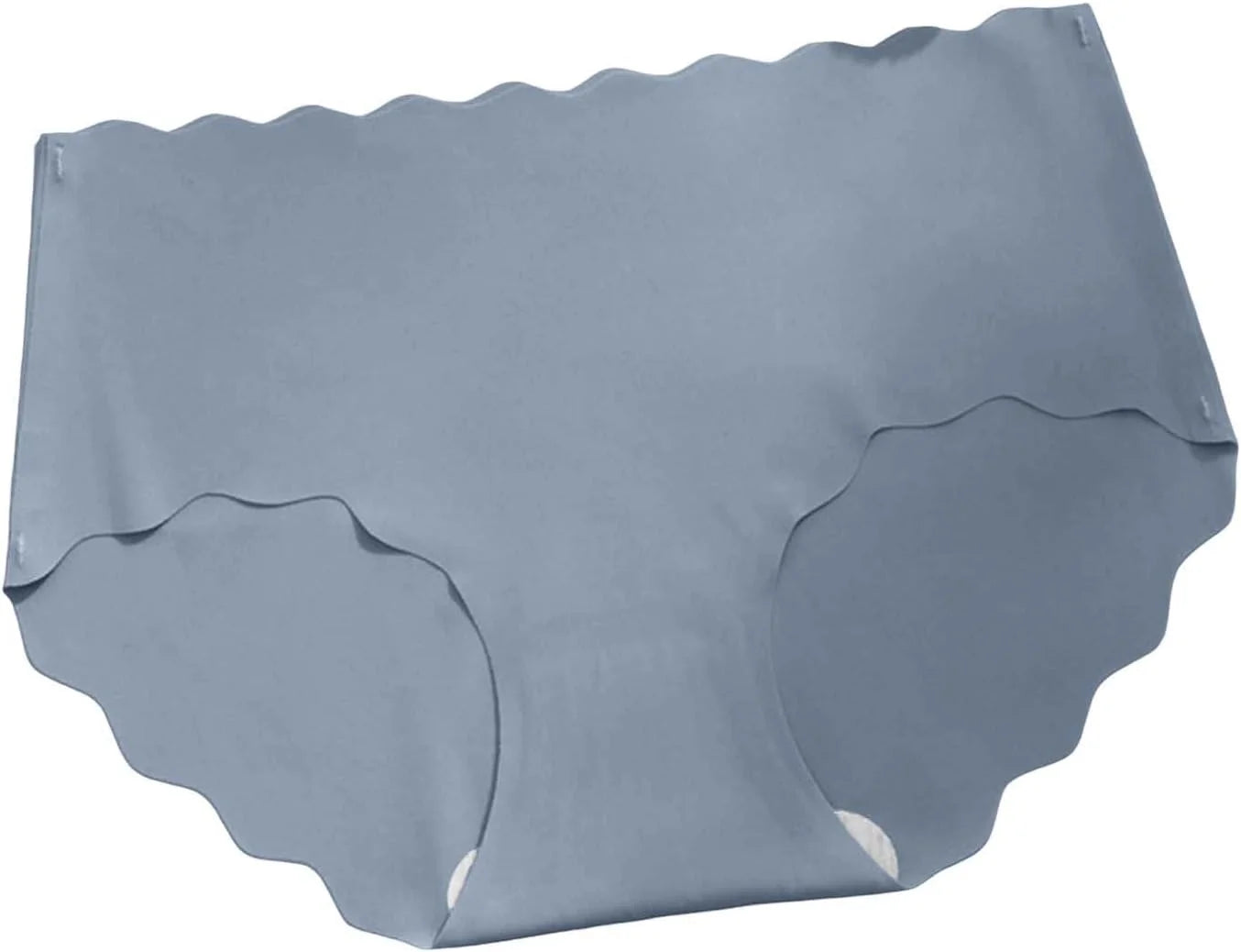 Seamless Scalloped Sport Briefs for Women Comfort Underwear