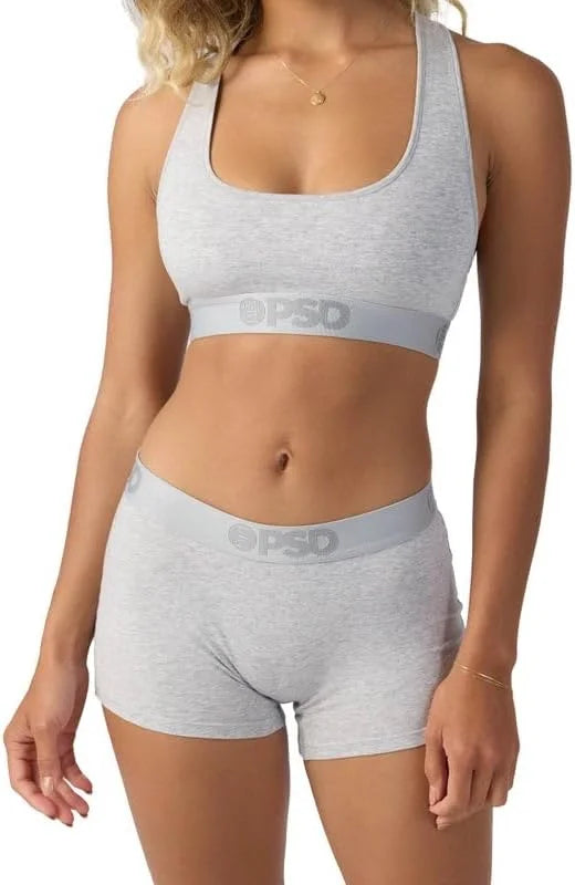 PSD Women's Various Print Boy Shorts - Full Coverage Women's Underwear - Comfortable Stretch Panties for Women